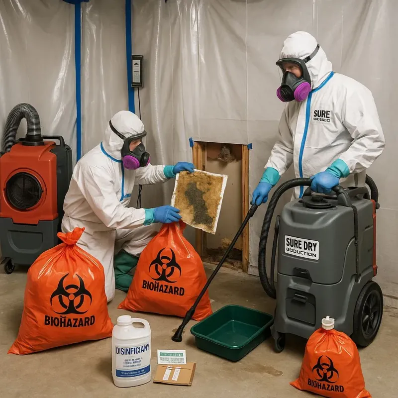 Contaminated Water Handling Protocols process in Barry County, MI